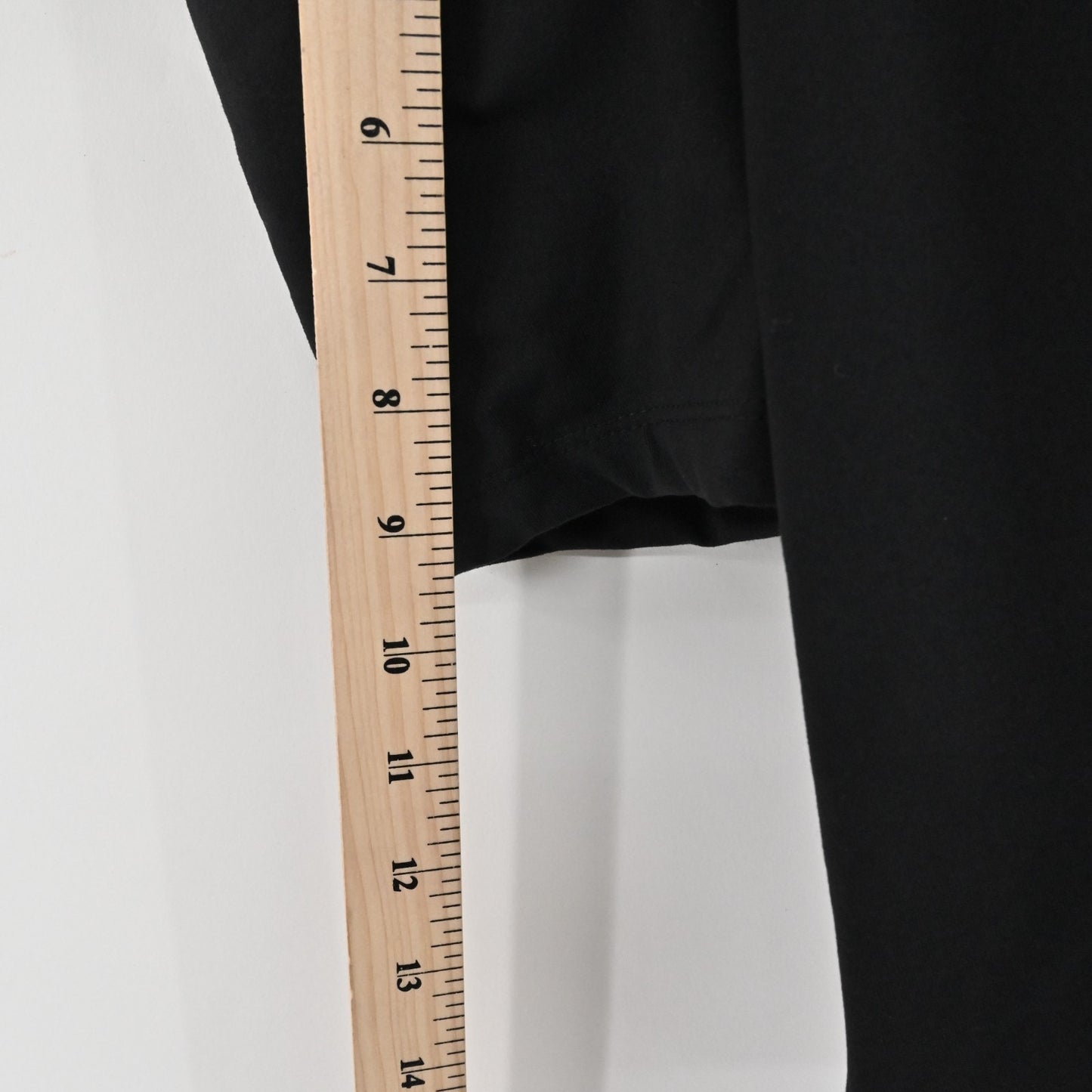 Susana Monaco Womens Pleated Puff SleeveTop Size XS Fitted Black Deep V Blouse