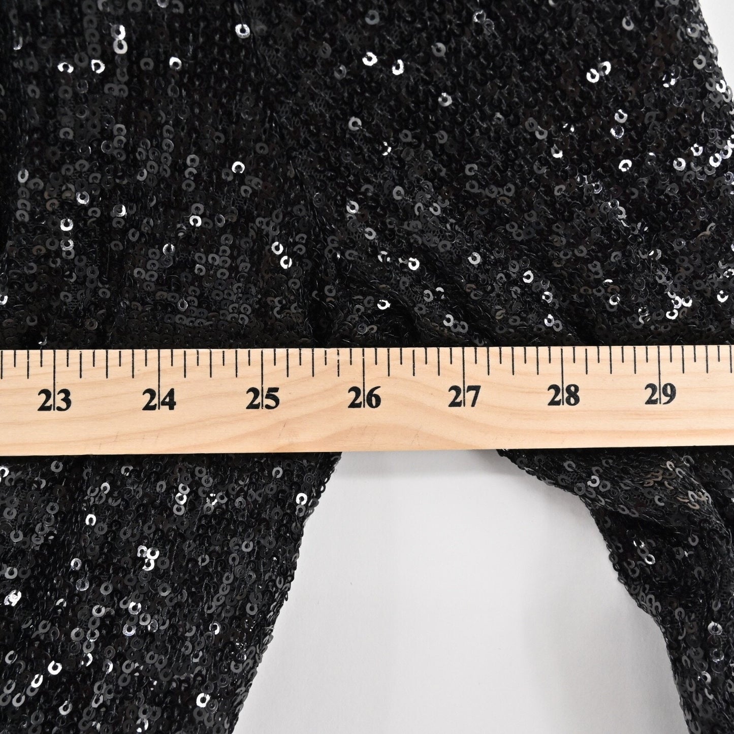RACHEL ZOE Womens Sequin Bodysuit Size L Black V Neck Long Sleeve Glam Wrap Top