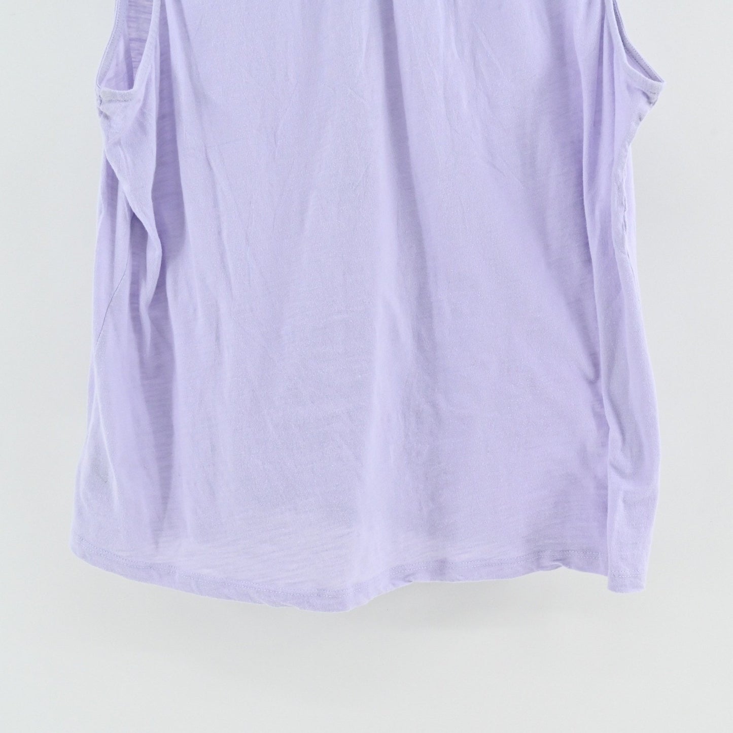 Lilly Pulitzer Womens Essie Tip Size XL Lilac Freesi Lavender Sleeveless Top