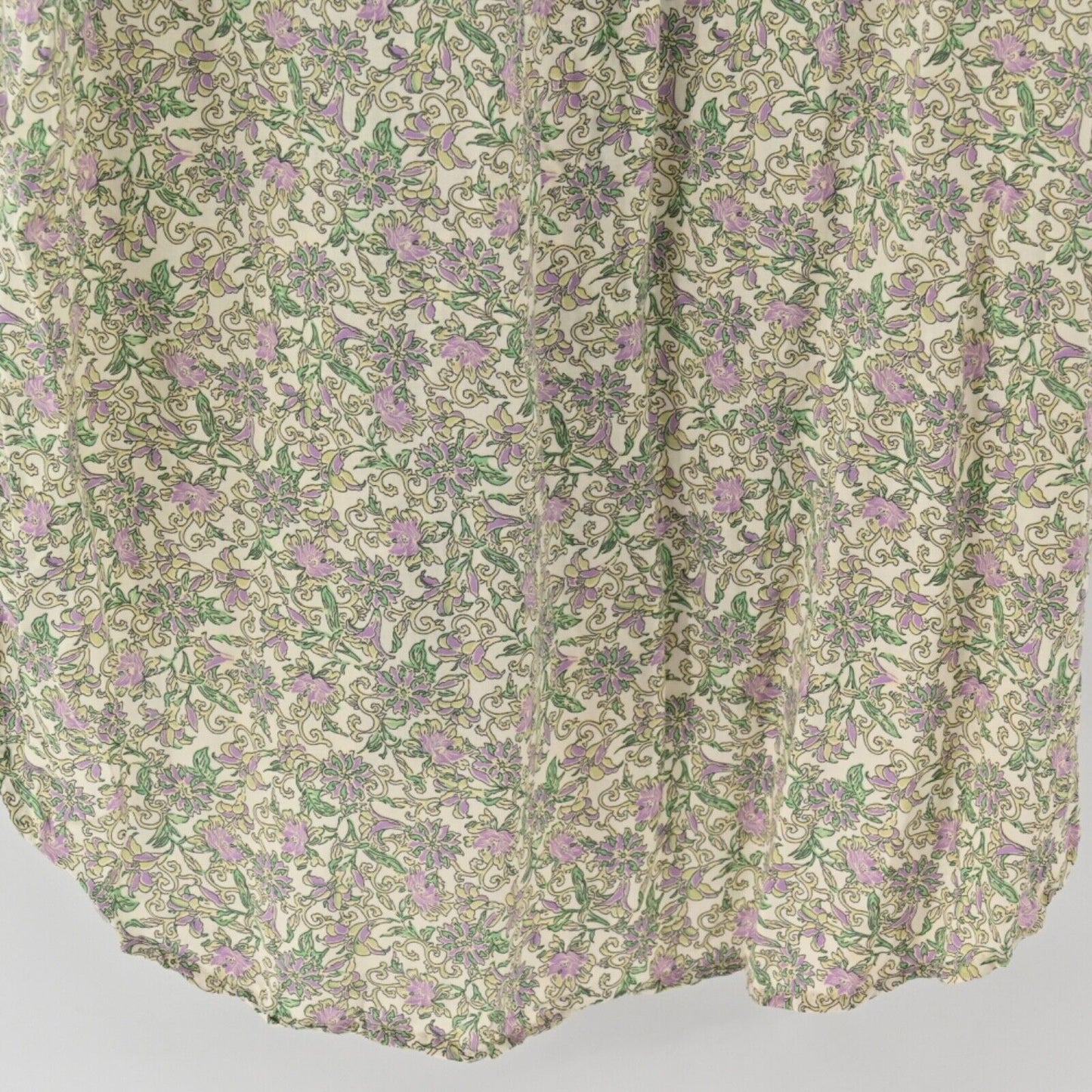 SEA LUSTRE Dress Womens One Size Green Floral Jet Setter Mini Tunis 3/4 Sleeve
