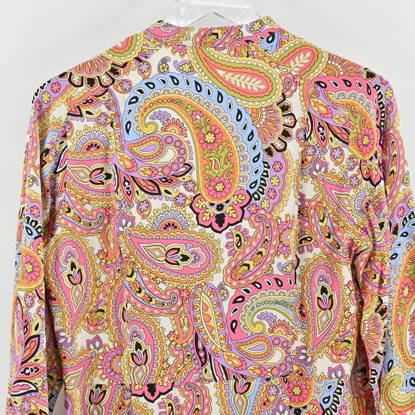 Marella Primavera Alacre Belted Paisley Dress Size 8 Wanderlust Kimono Sleeve