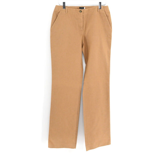 Vtg KORS MICHAEL KORS Pants Womens Size 8 Brown Mid Rise Straight Leg Italy 90s