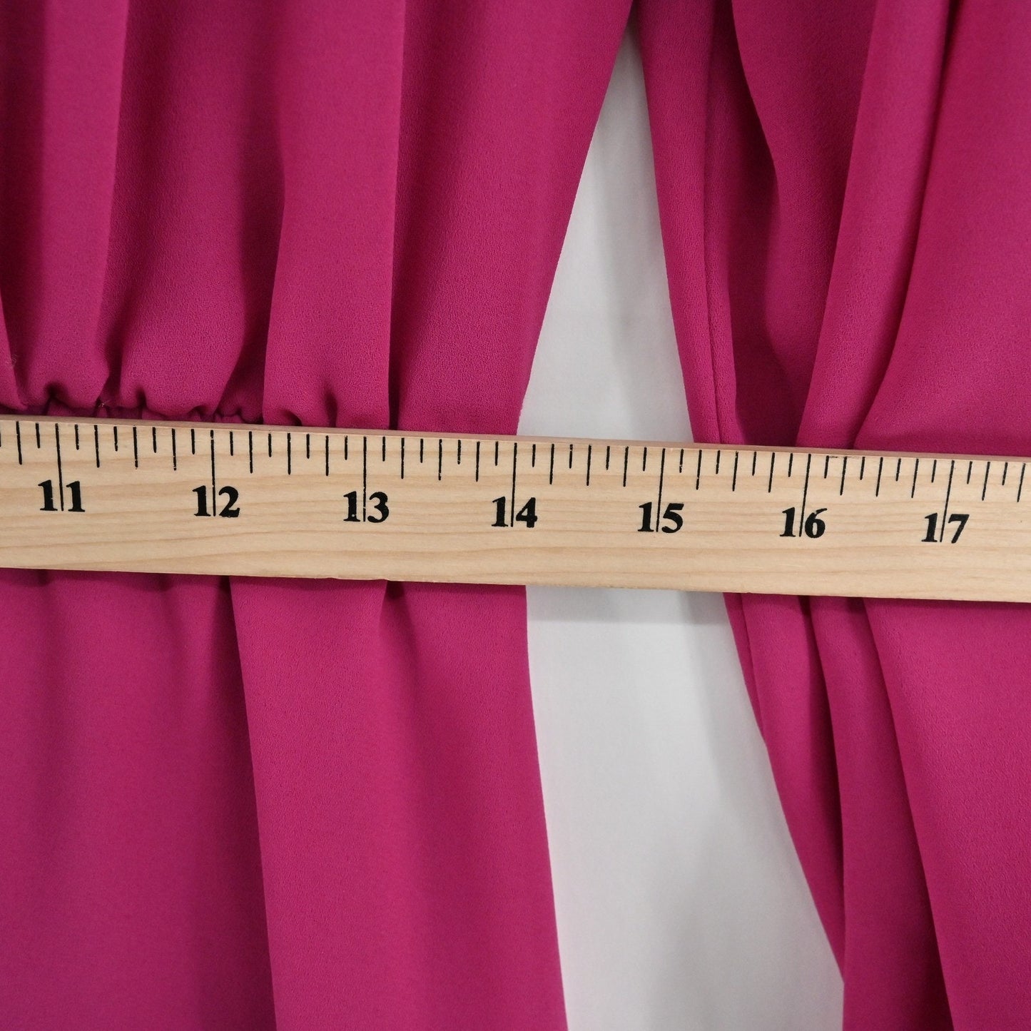 Vintage 70s 80s Blouson Evening Midi Dress Sz 10 Pink Beaded Sequin Puff Sleeve