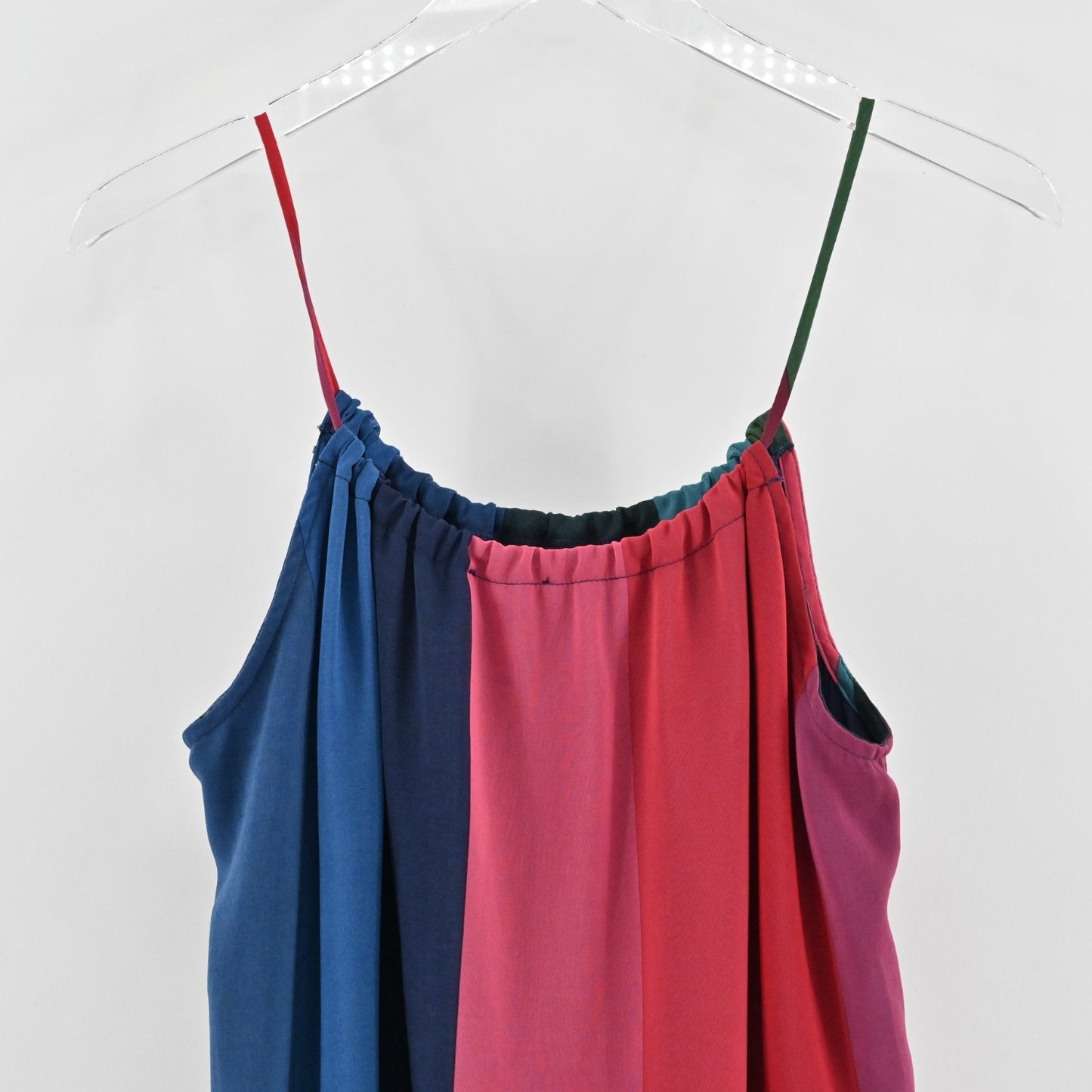 Show Me Your Mumu Caroltta Madly Stripe Dress Size M Rainbow Sleeveless Mini