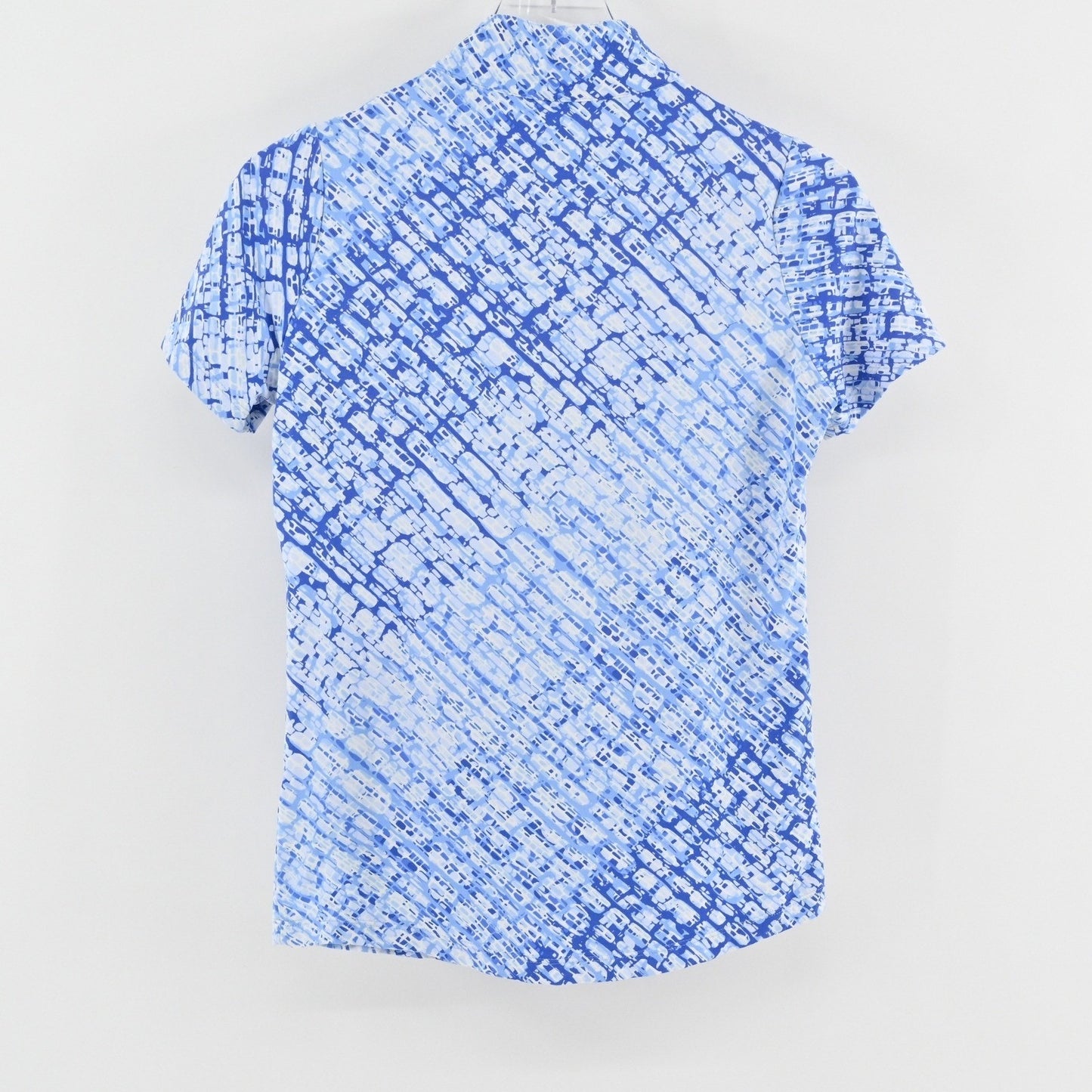 IBKUL Short Sleeve Golf Top Size XS Liz Denim Golf Tennis Pickleball COOLING