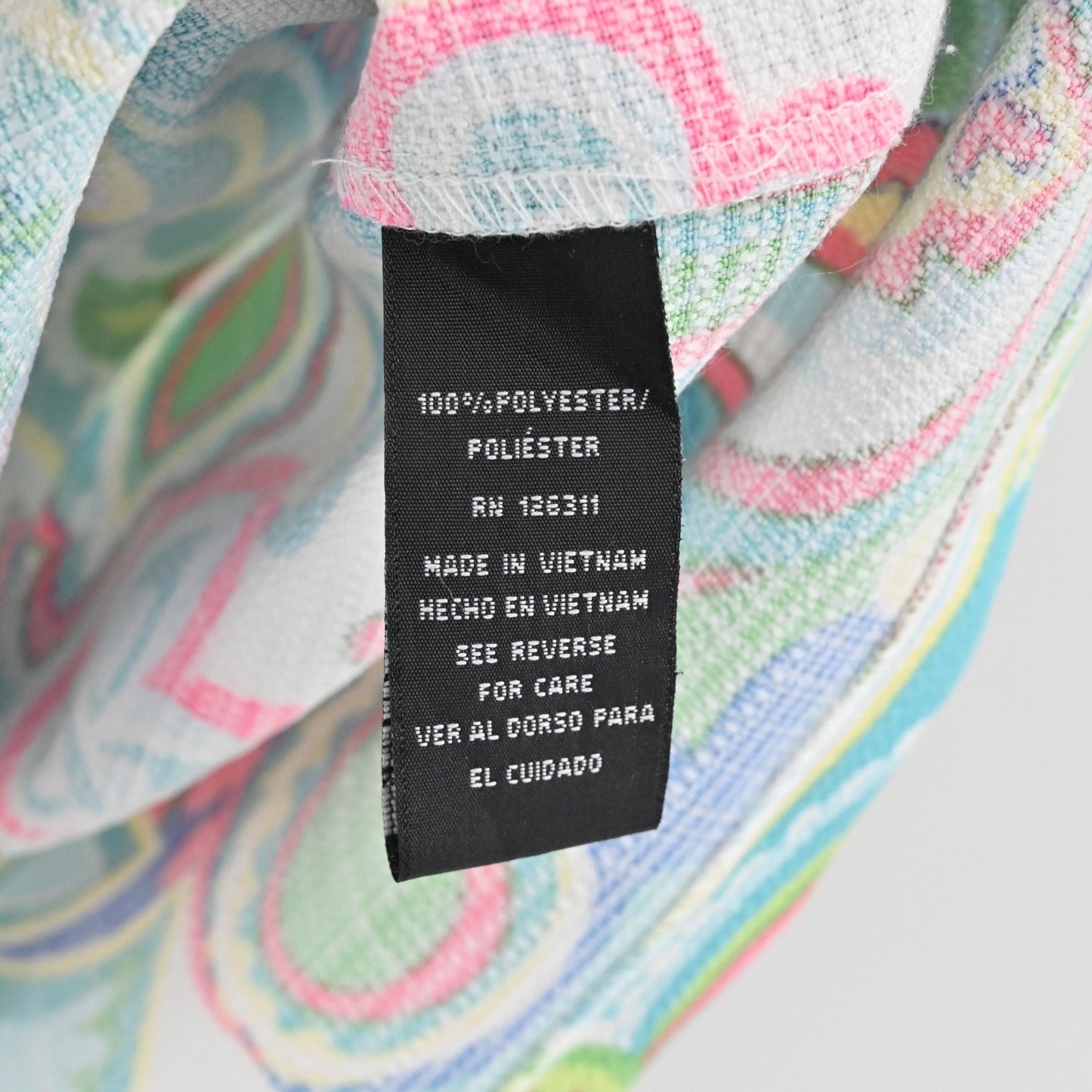 RN Studio Shift Dress Size 14 Ronni Nicole Colorful Paisley Print Sleeveless