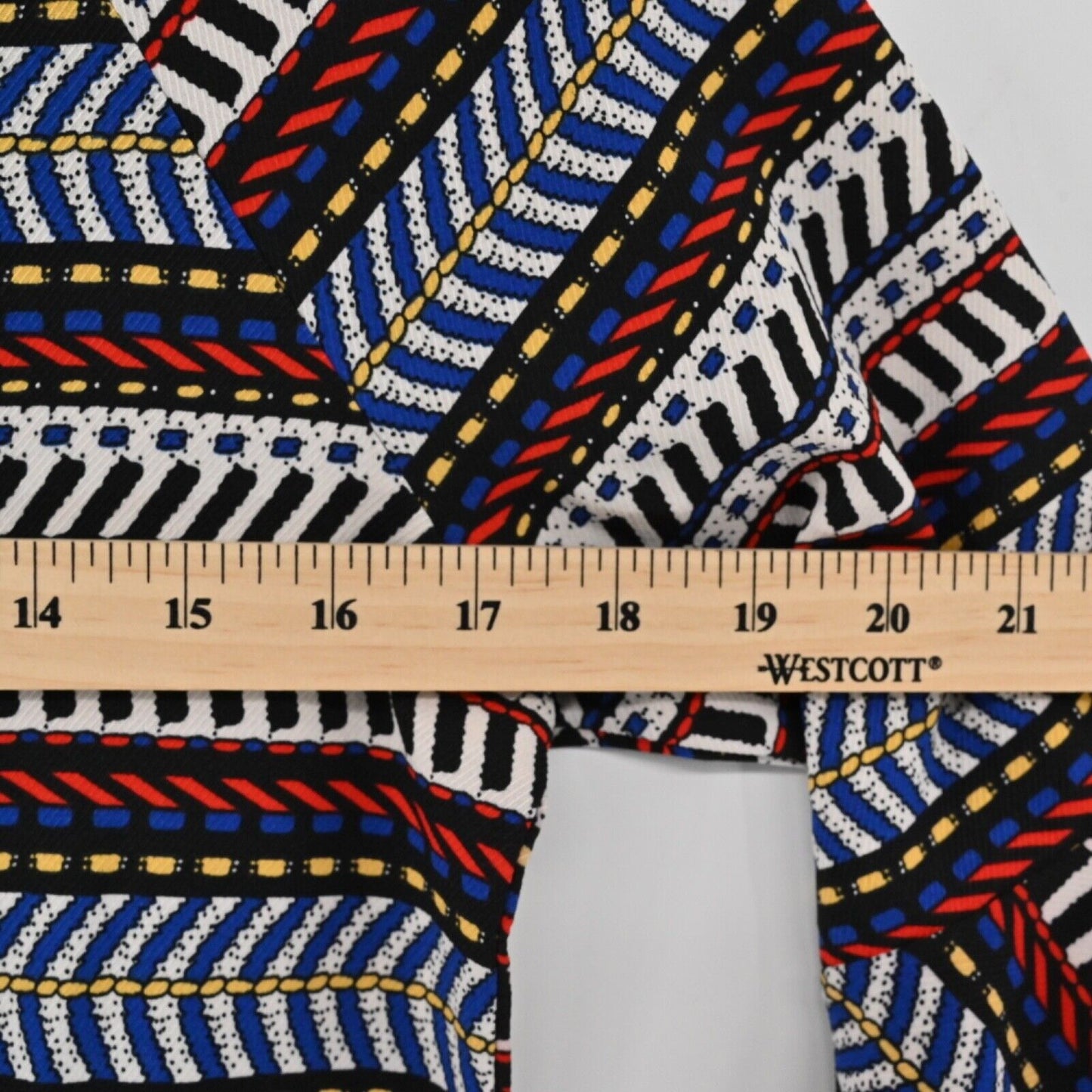 MOLLY BRACKEN Dress Women Sz XS Stripe Print Keyhole Neck Half Bell Sleeve Shift