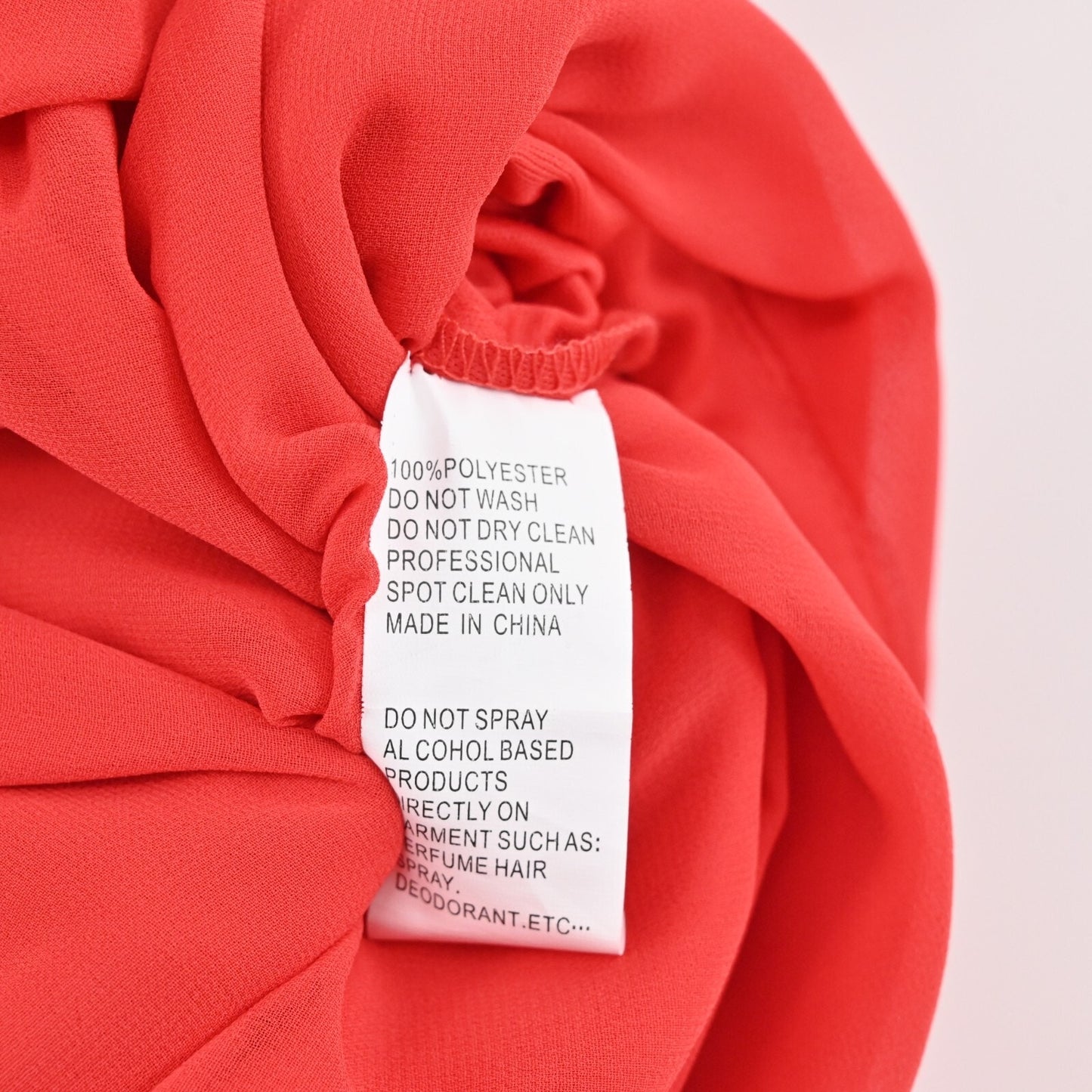 MAC DUGGAL Dress Sz 10 Ieena Chili Red Chiffon VNeck Bow Detail Flowy Midi 55627