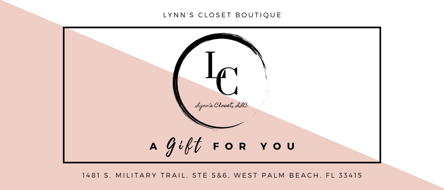 Lynn’s Closet Gift Certificate