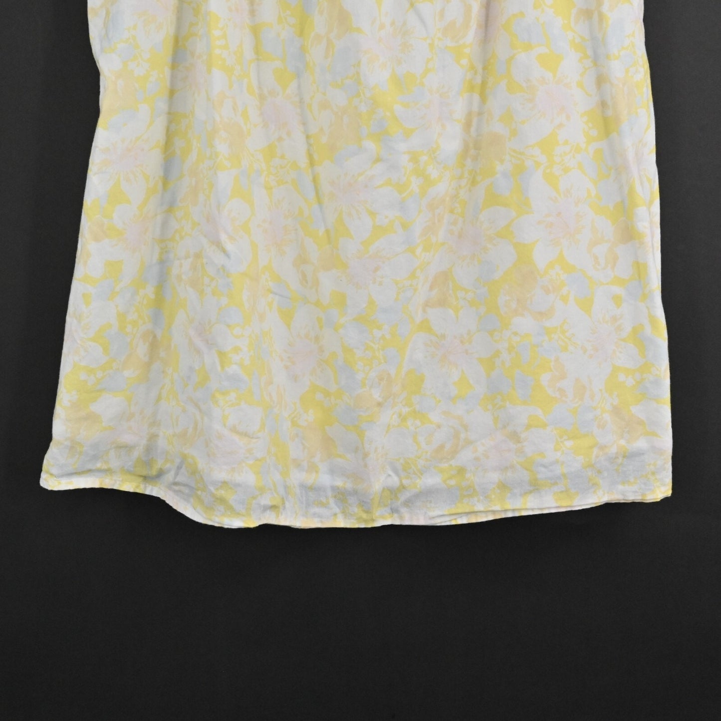THE NINES BY HATCH Top Womens Size XS Maternity Yellow Floral Sleeveless Tank