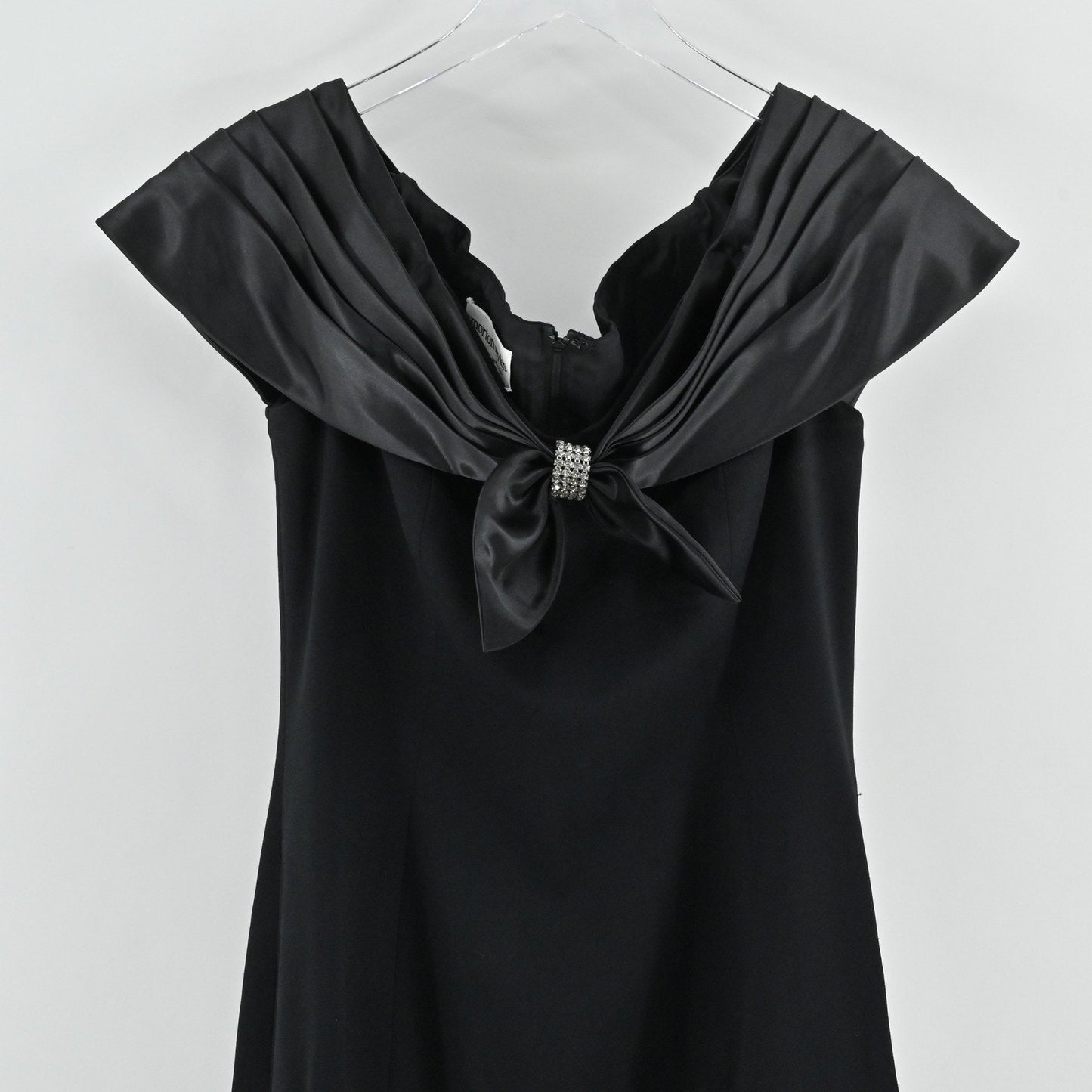 Vtg Morton Myles Dress Size 10 Whimsigoth Dark Romantic Gown Formal Maxi Slit