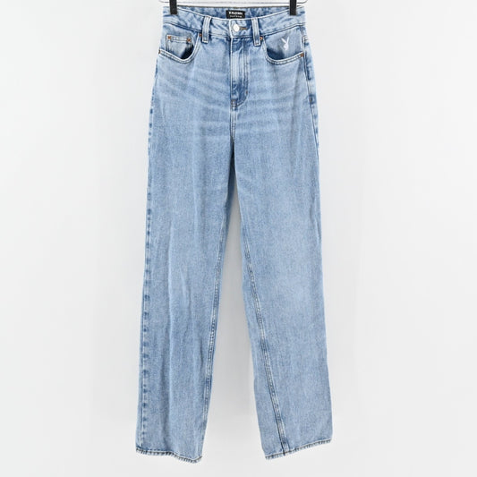 Playboy X Pacsun Slash Mom Jeans Size 25 Distressed Rainbow Paint Pocket Pride