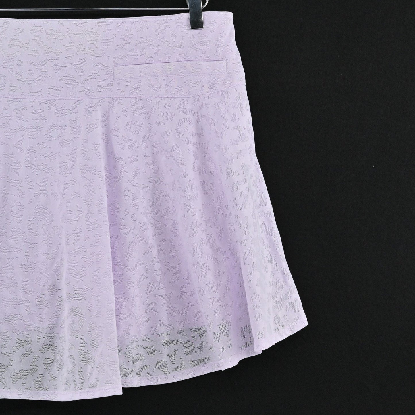 Nike Breathe Fairway Golf Skort Size L Lavender Animal Print Tennis Athletic