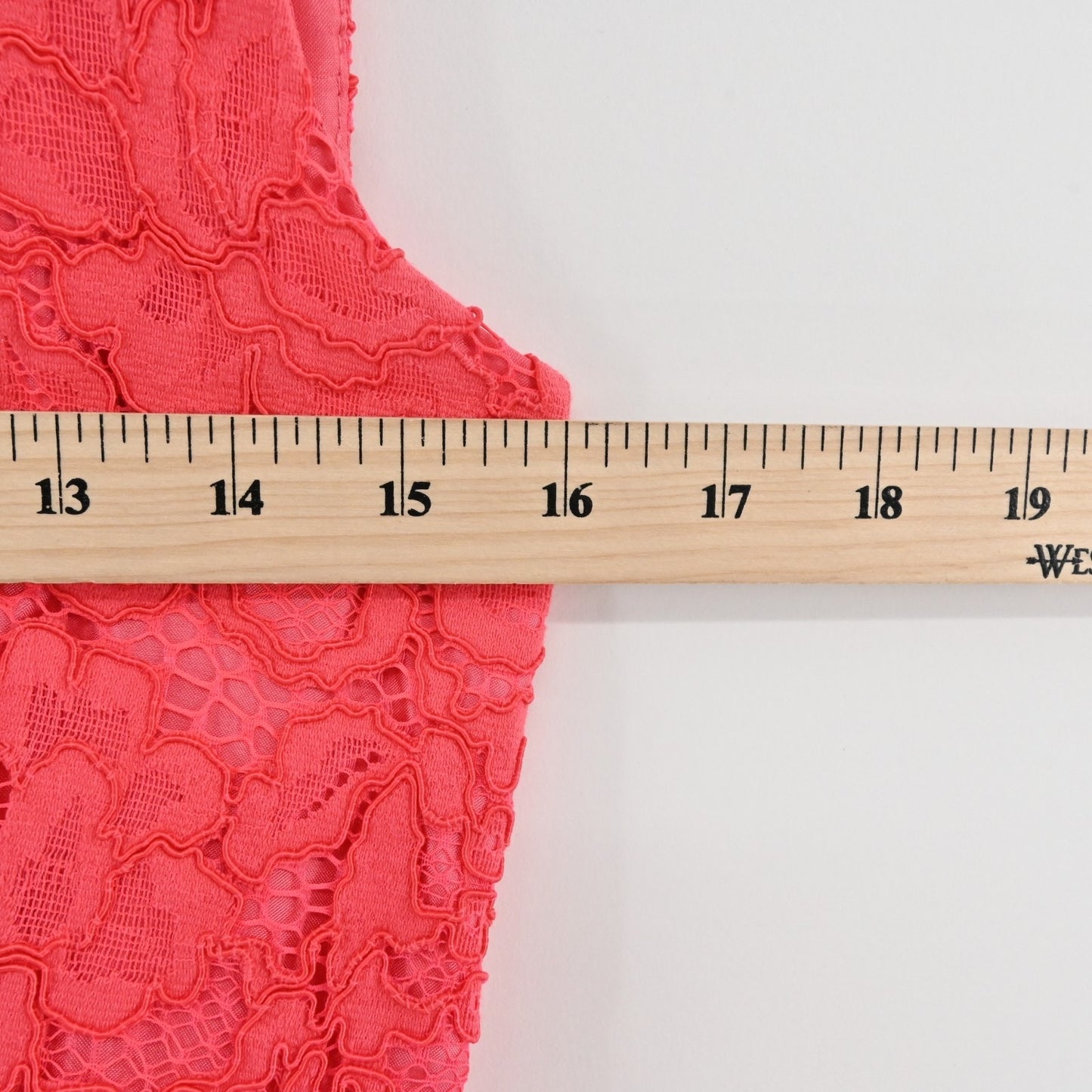 Kate Spade High Low Lace Dress Size 00 Take A Walk On The Wild Side Geranium