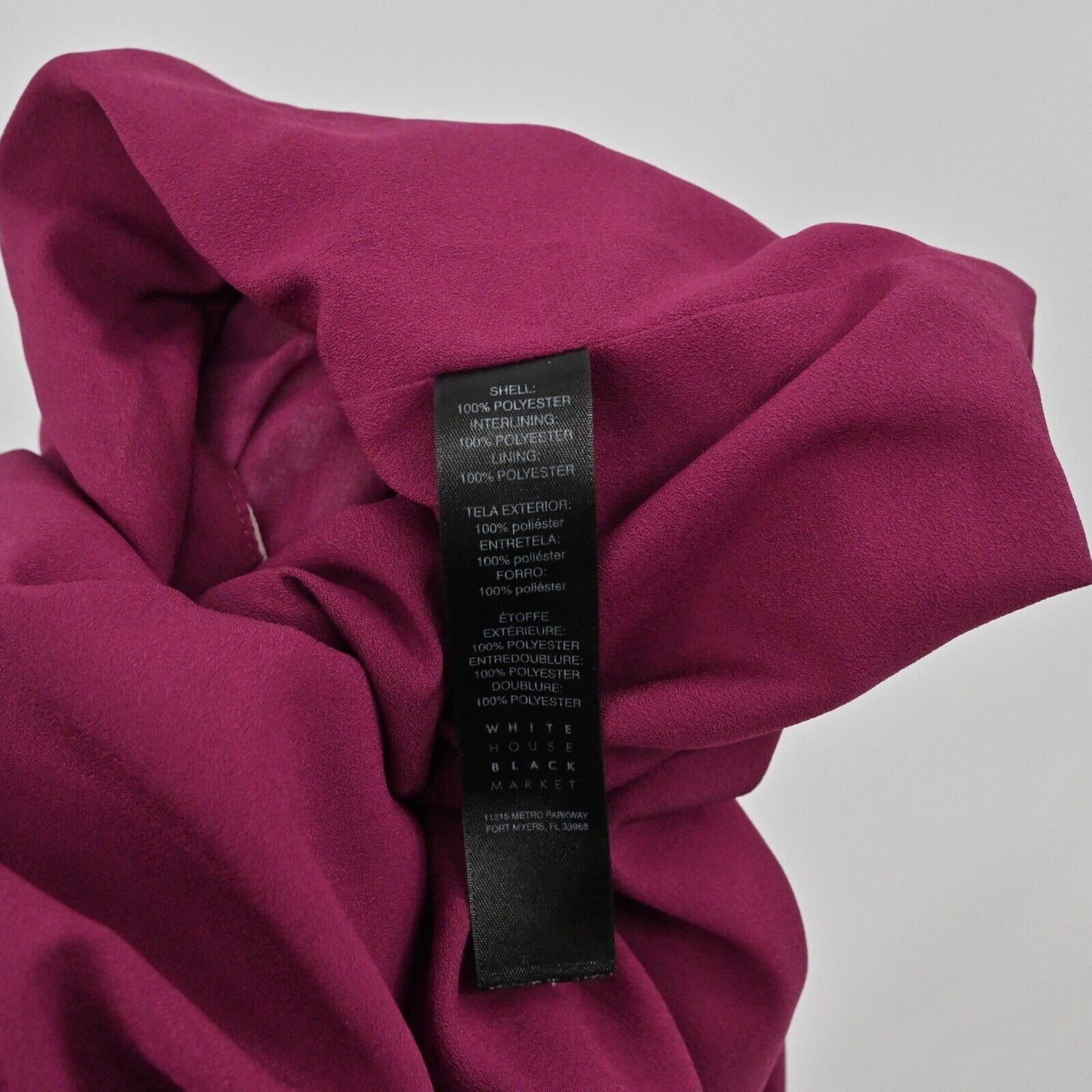 WHBM Dress Womens Sz 6 Floral Sleeveless Choker Keyhole Neck Shift Chiffon Lined