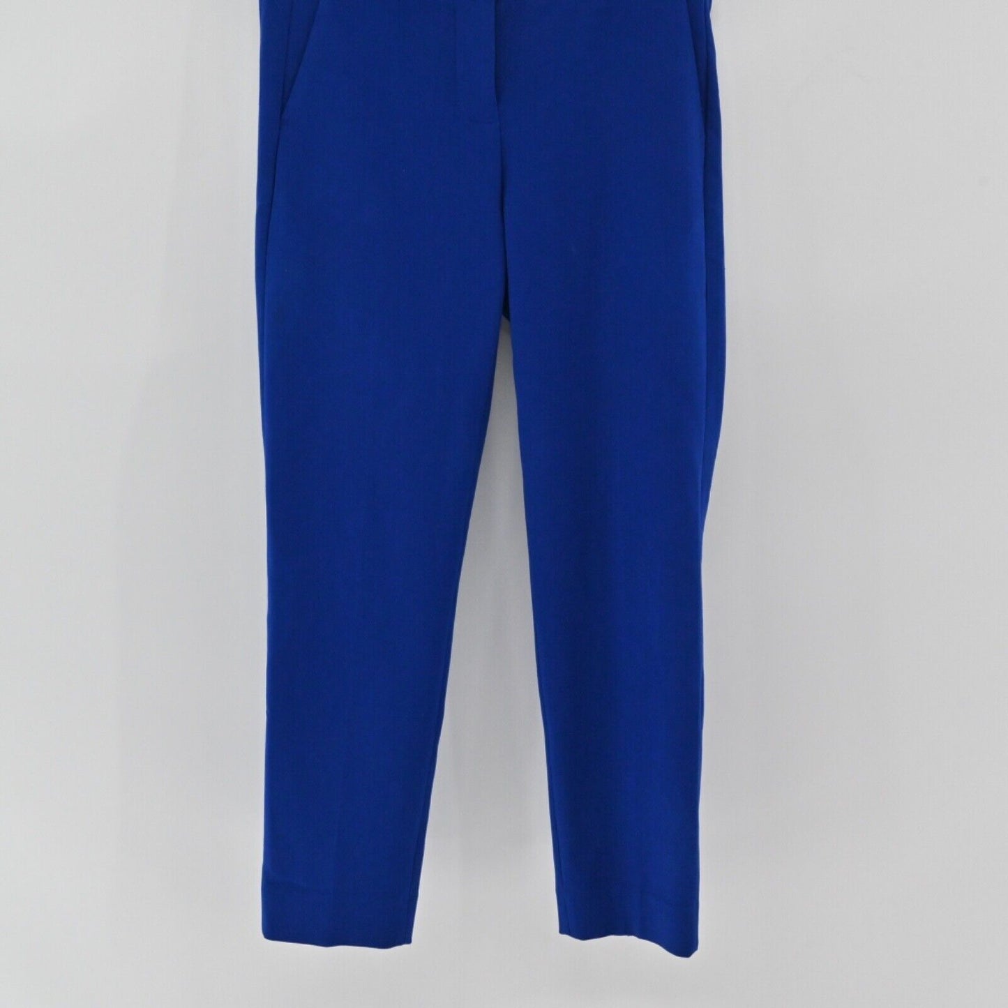 J CREW Pants Womens Size 4 Royal Blue Low Rise Tapered Slim Stretch Dress Career