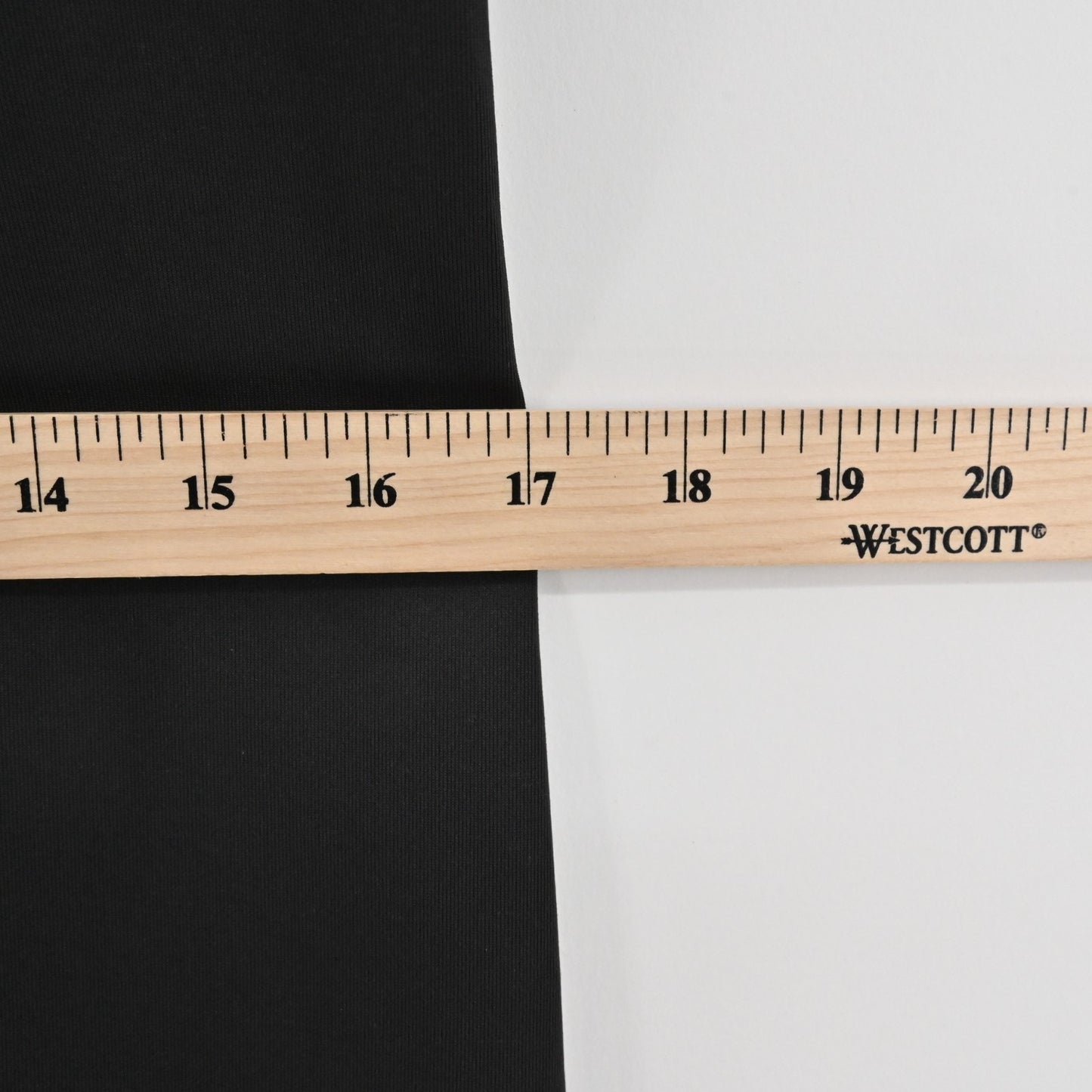 GRETCHEN SCOTT Jersey Isosceles Dress Size S Black Sheath Cotton Sleeveless