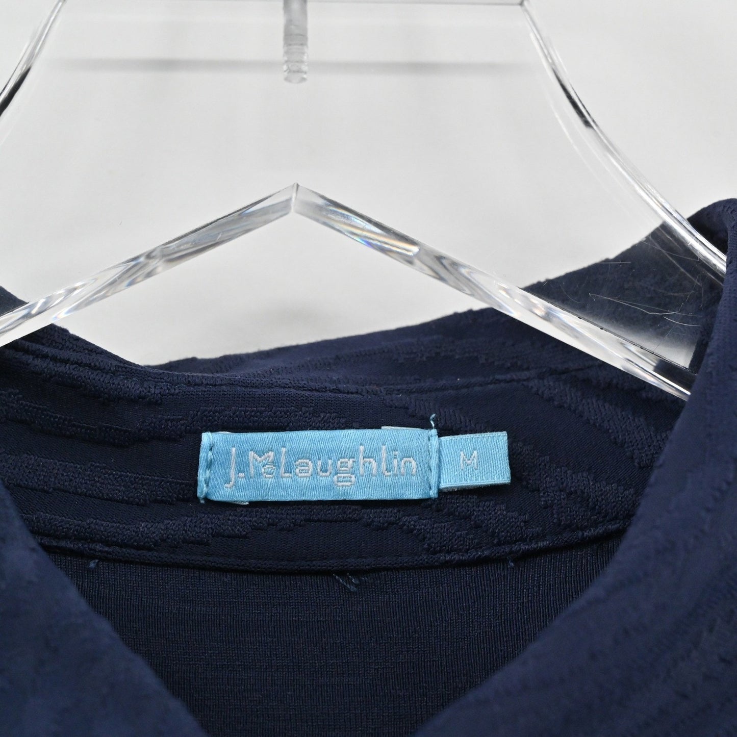 J McLaughlin Womens Westport Navy Raffia Jacquard Romper Size M Drawstring Waist