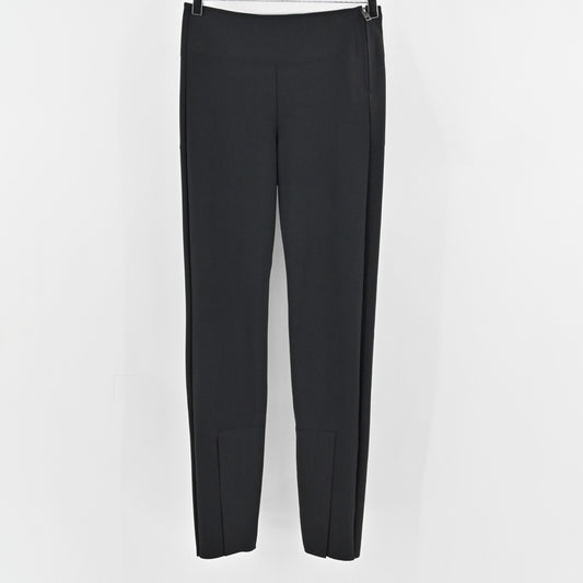 ATHLETA Womens Pants Interstellar Tight Size 4 Black Slit Hem High Rise Stretch