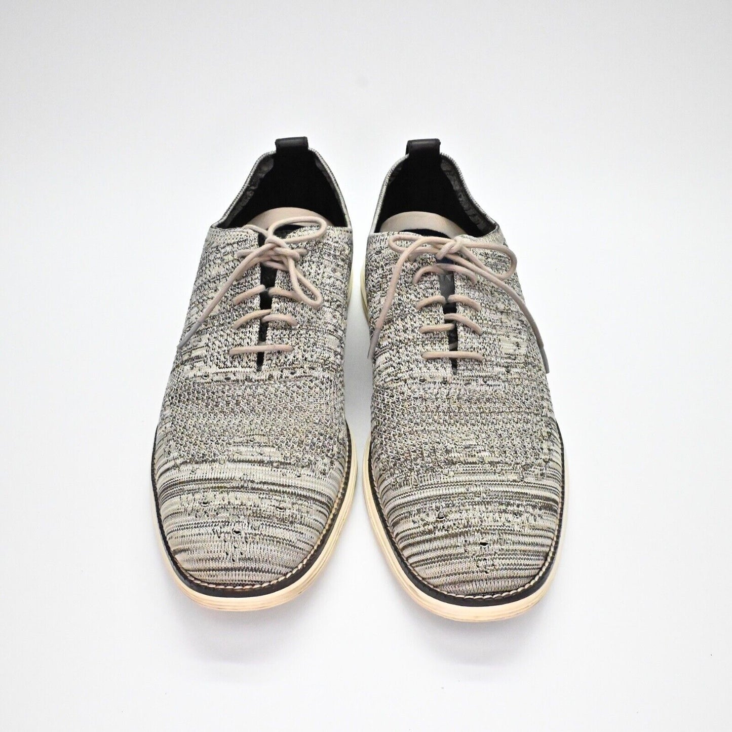 COLE HAAN Sneakers Mens Size 13 Gray Grand OS Stitchlite Wingtip Oxford Lace Up