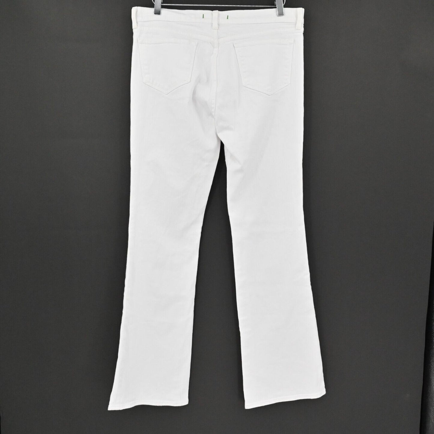 J BRAND Jeans Womens Size 32 White Denim Bootcut Mid Rise Classic Casual Coastal
