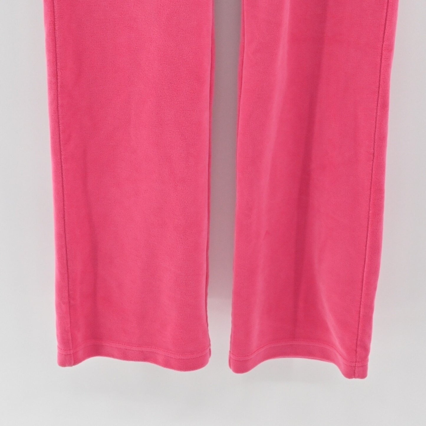 JUICY COUTURE Womens Velour Track Pants Size S Hot Pink Sweatpants Retro Y2K
