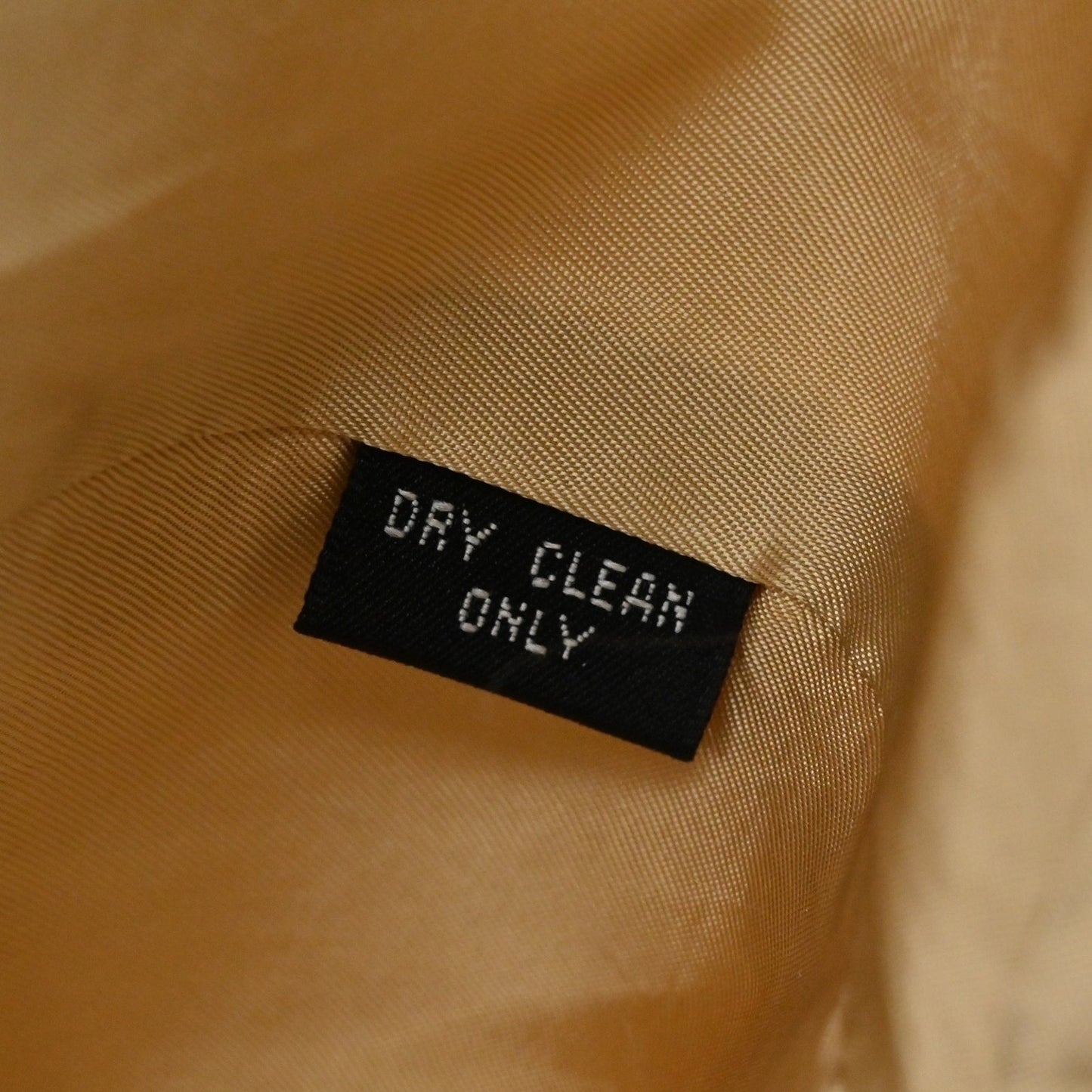 Linda Allard Ellen Tracy Womens Silk Blazer Size 2 Striped Tan Long Line Career