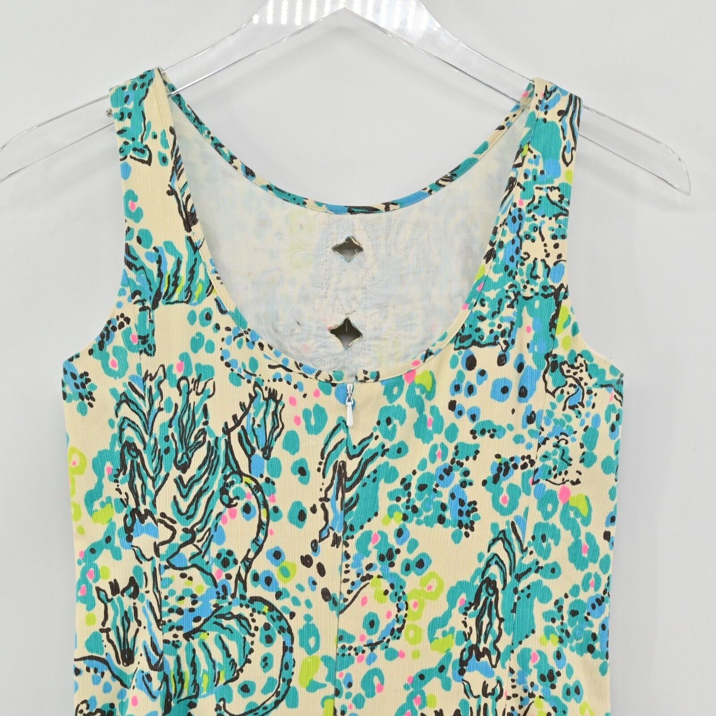 LILLY PULITZER Dress Womens Size 00 Ember Sea Oat Escapades in the Everglades