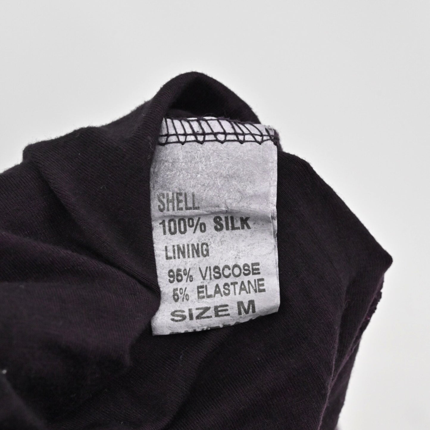 PRONTOMODA GIUSY Womens Silk Ombre Dress Size M Pleated Shift Pink Dip Tie Dye