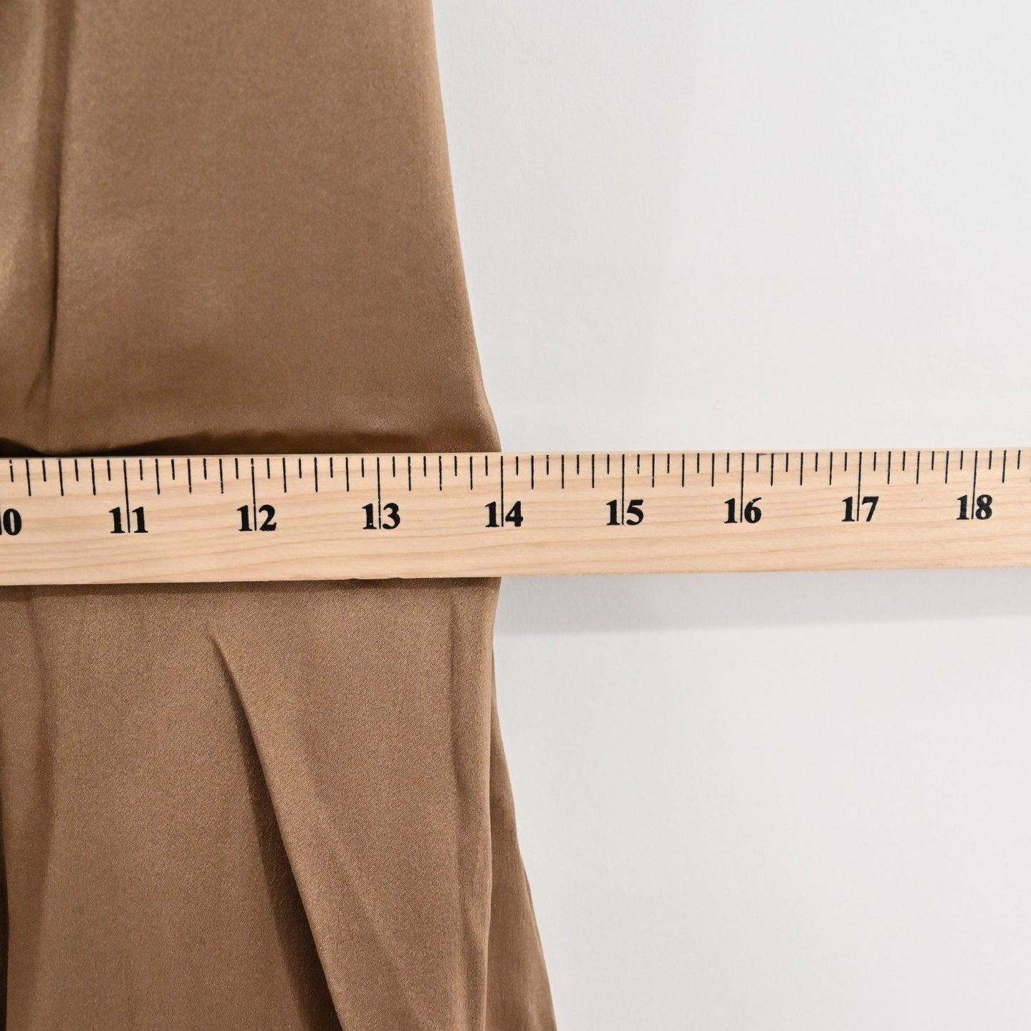 REISS Bronze Silk Dress Sz 6 Gold Strapless Bustier Twist Front Mini Party Retro