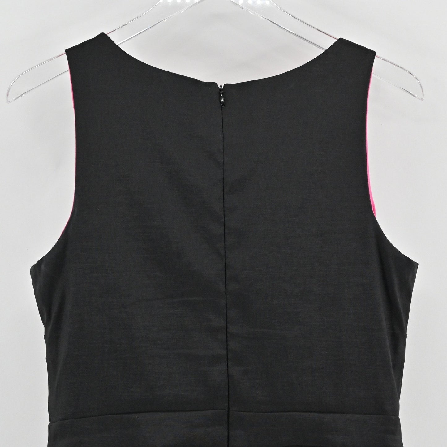 Betsy Adam Fit Flare Dress Size 12 Black Embellished Whimsigoth Cocktail Party