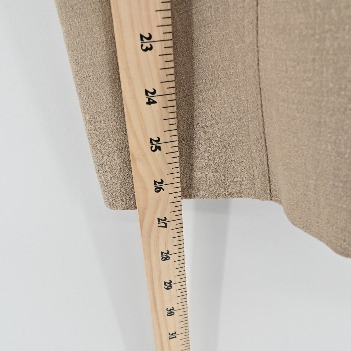 Vtg Oleg Cassini Skirt Suit Size 6 Beige Academia Old Money Quiet Luxury Career
