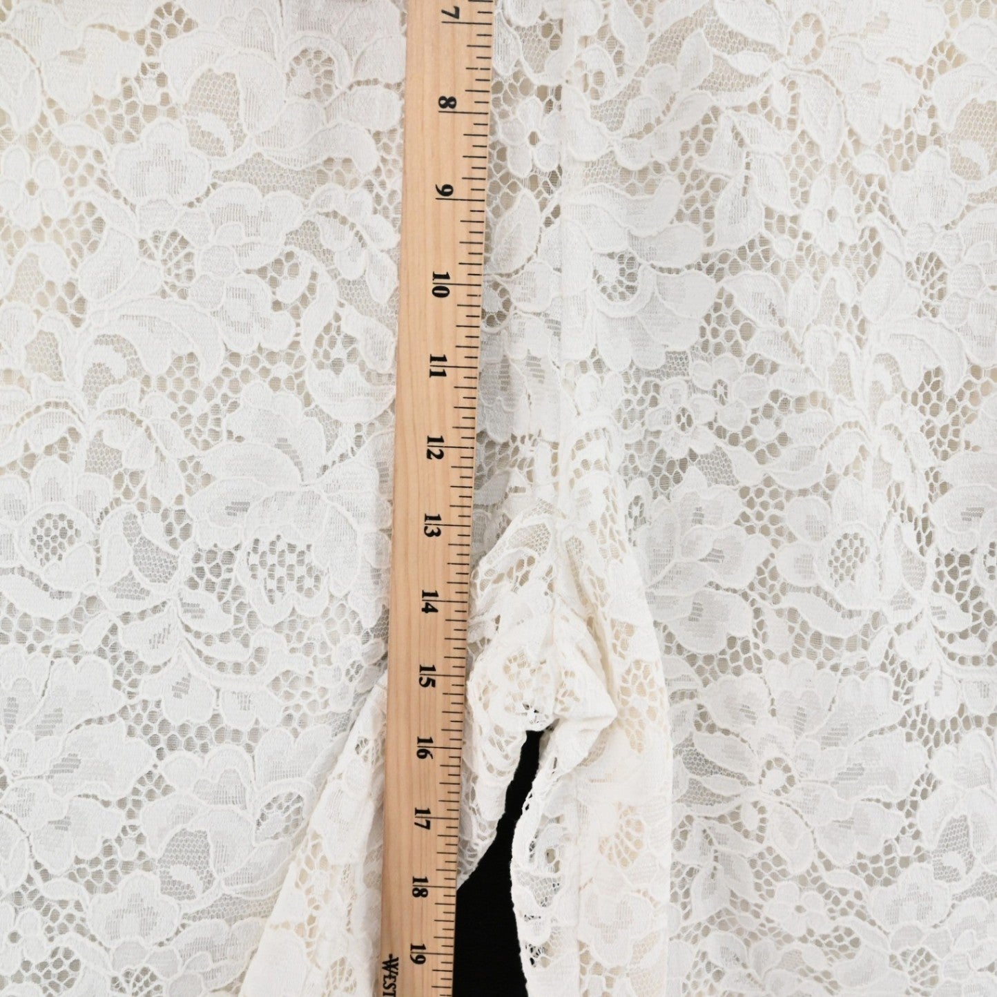 Zimmermann High Tide Lace Set Womens Size 6 Ivory White Pearl Belt