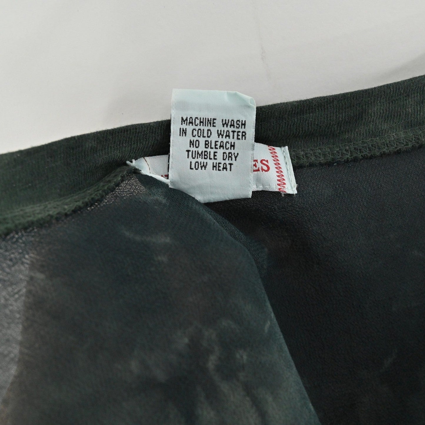 XCVI Wearables Tie Dye Tunic Top Womens Sz S Green V Neck Casual Cotton Comfort