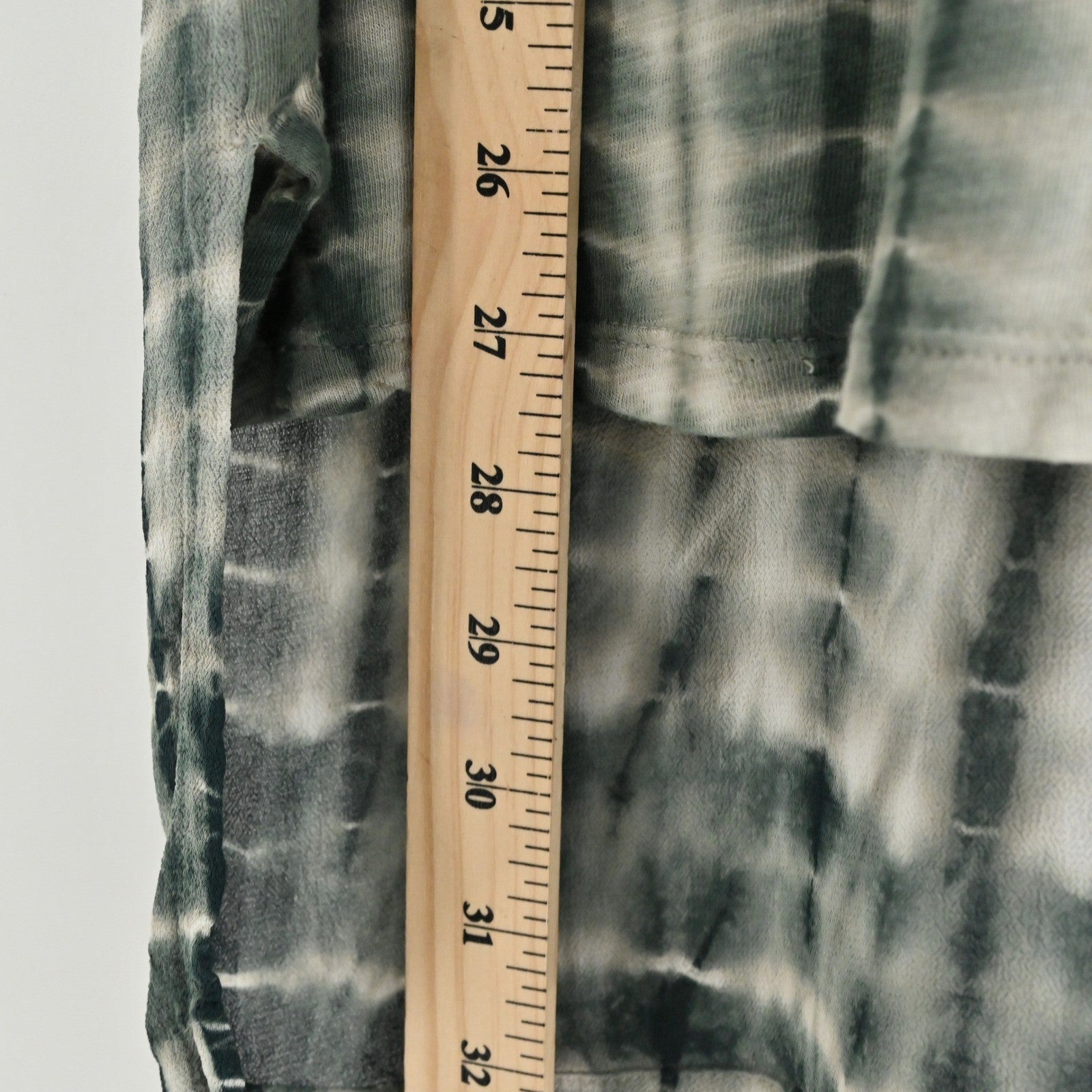 XCVI Wearables Tie Dye Tunic Top Womens Sz S Green V Neck Casual Cotton Comfort