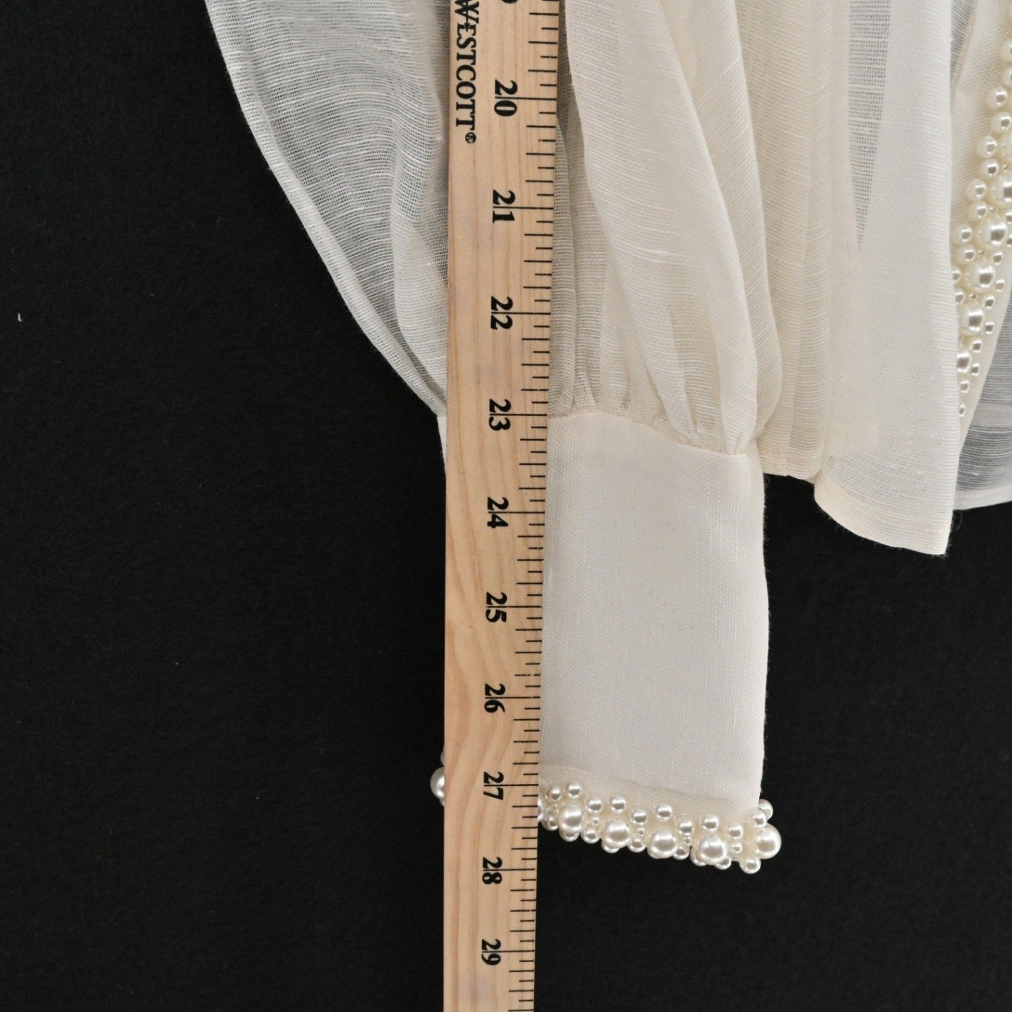 Zimmermann High Tide Lace Set Womens Size 6 Ivory White Pearl Belt