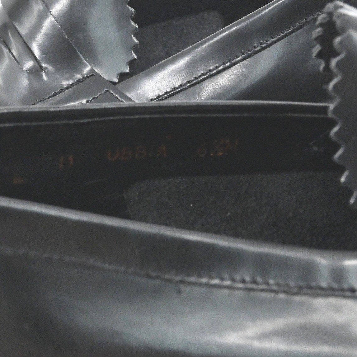 Donald J Pliner Platform Penny Loafers Womens Size 6.5 Black Leather Lug Sole