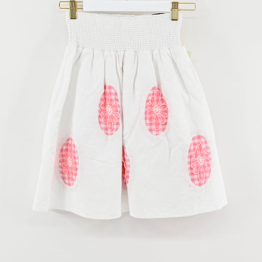 Manoush White Floral Skirt Size 38