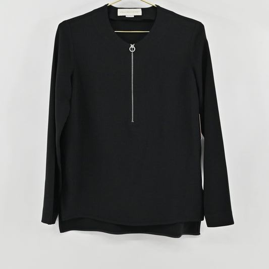 Stella McCartney Black Zip Top Size 38