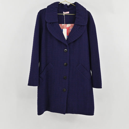 NWT Erotokritos Purple Coat Size M/L
