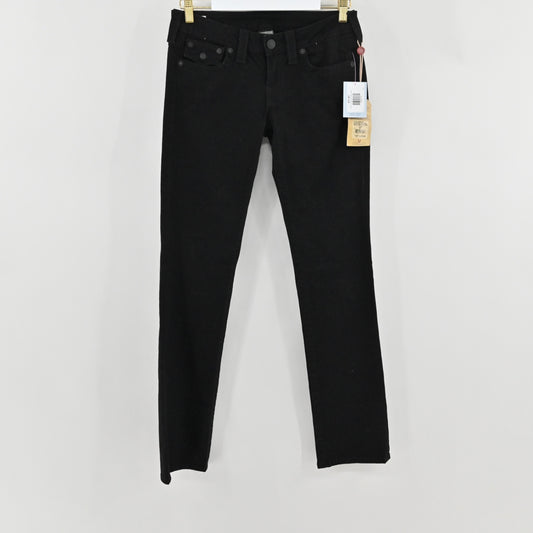 NWT True Religion Black Jeans Size 29