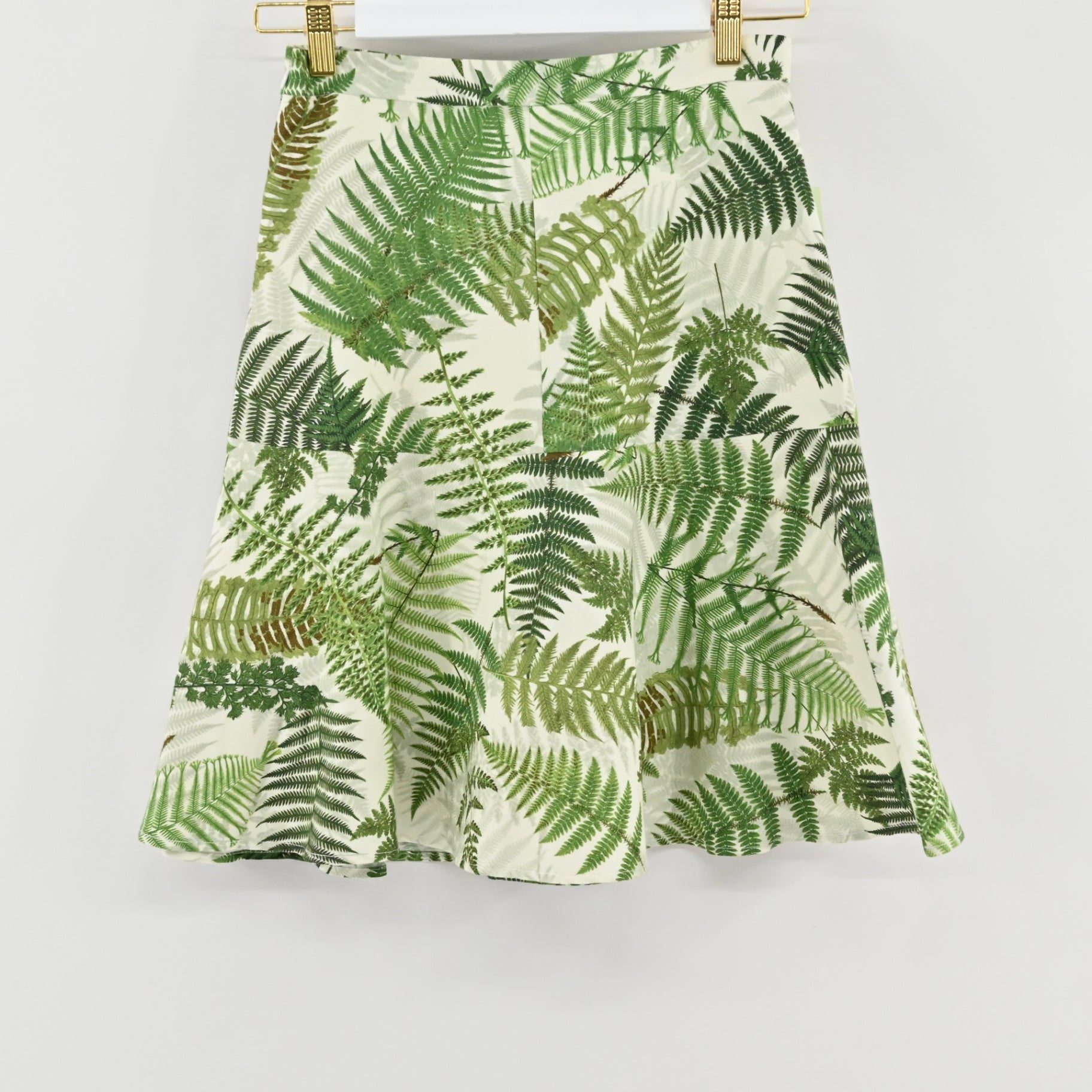 NWT Clements Ribeiro Fern Print Skirt Size 8