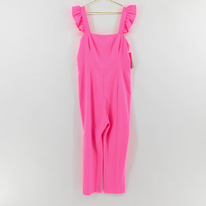 NWT Lilly Pulitzer Pink Jumpsuit Size 14