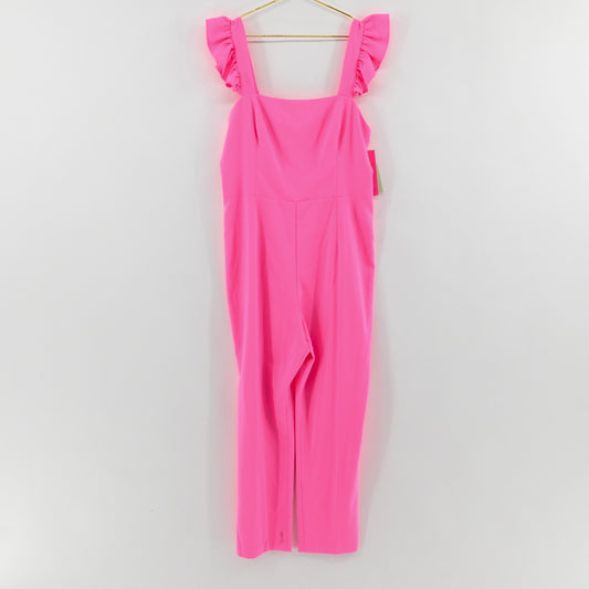 NWT Lilly Pulitzer Pink Jumpsuit Size 14