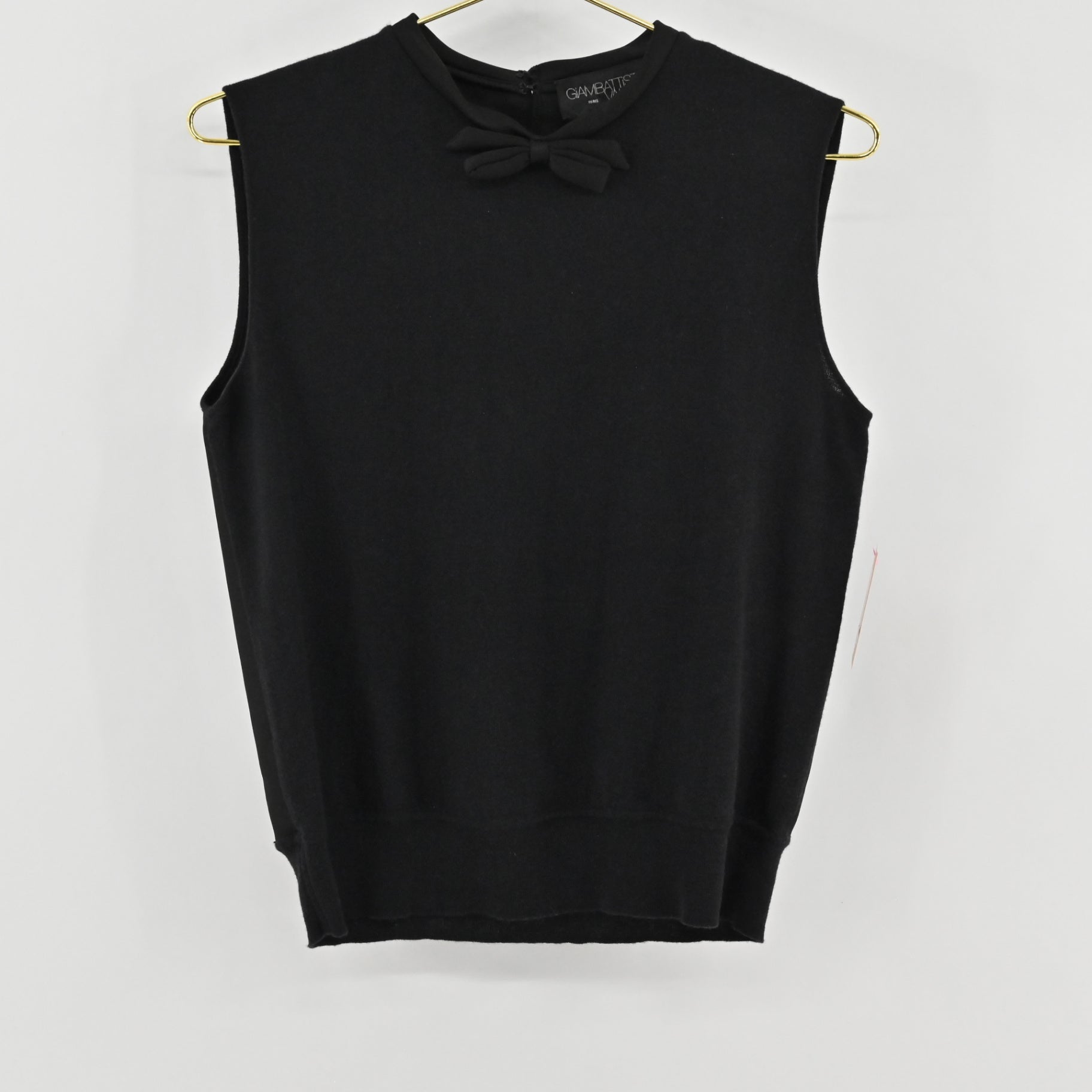 Giambattista Valli Black Knit Top Size L