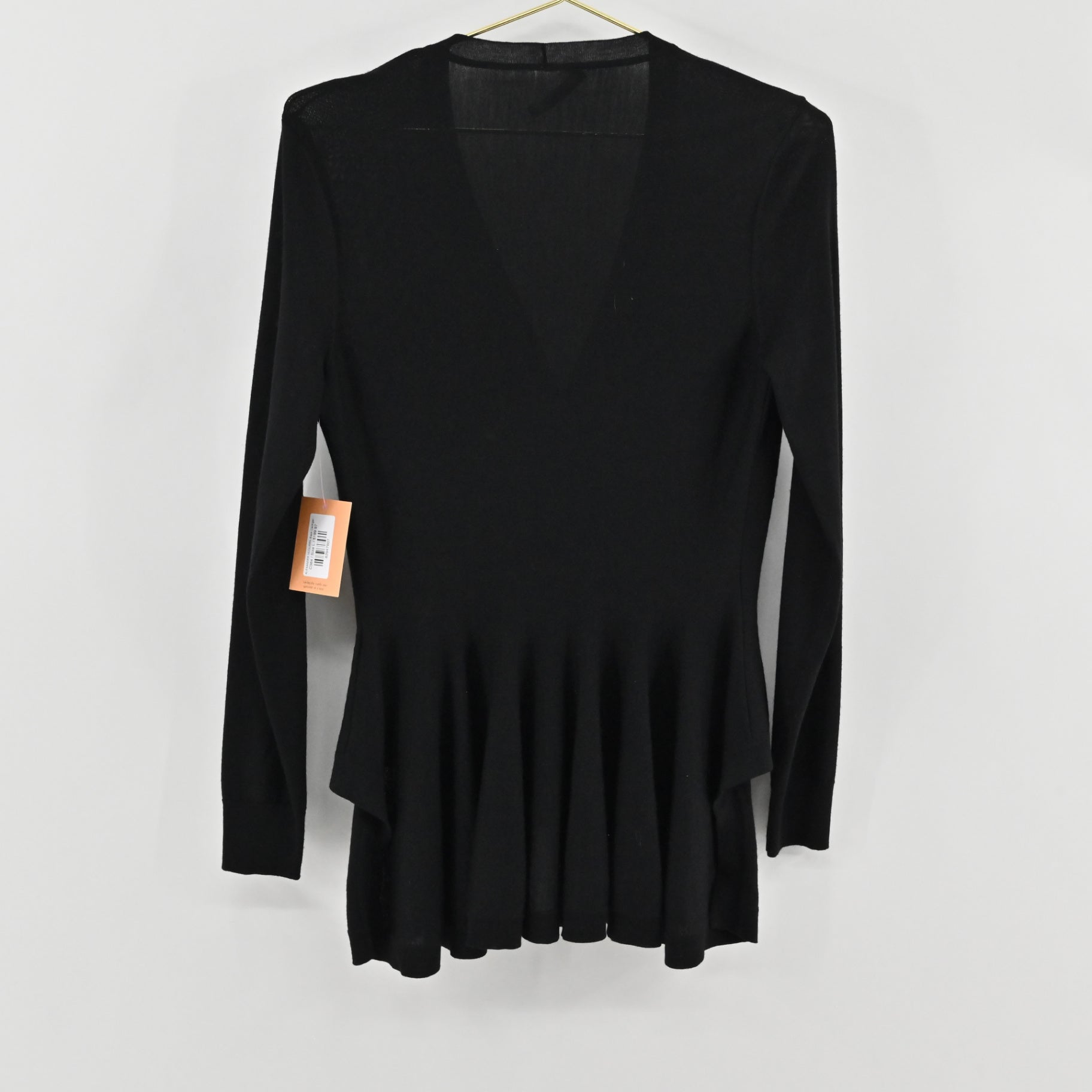 Alexander McQueen Black Cardigan Size L