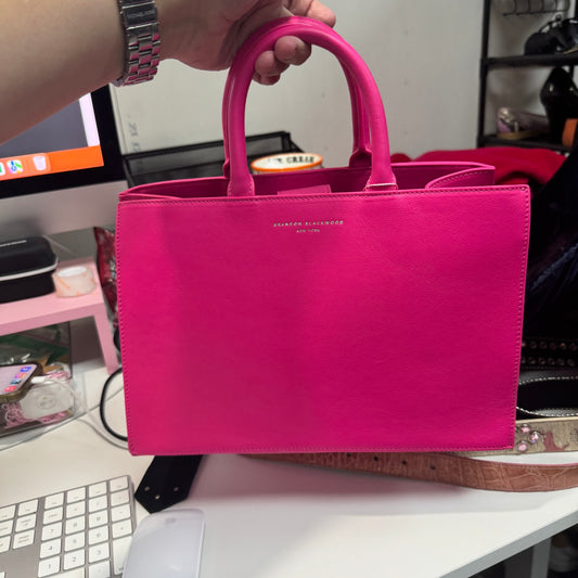 Brandon Blackwood Hot Pink Tote Bag