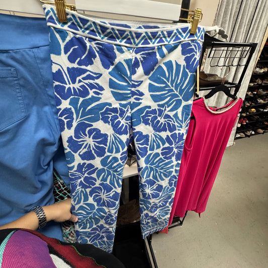 J McLaughlin Tropical Floral Pants Size 10