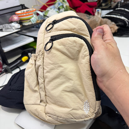 Free People Tan Sling Bag