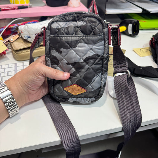 MZ Wallace Metro Crossbody Gray Camo